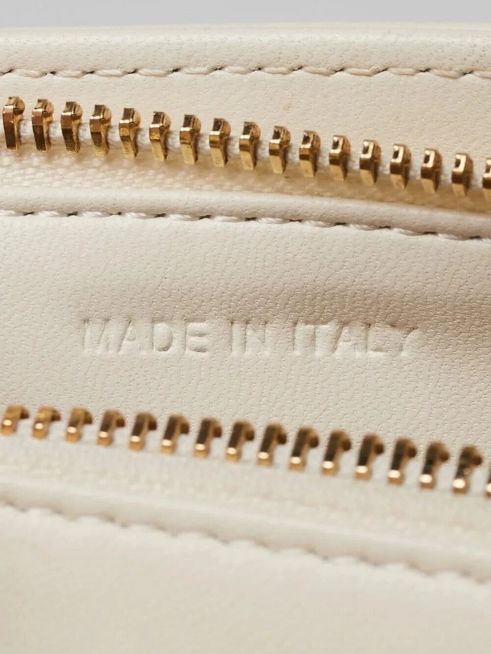 Christian Dior White Cannage Quilted Leather Caro Pouch Bag - Picture 10 of 11